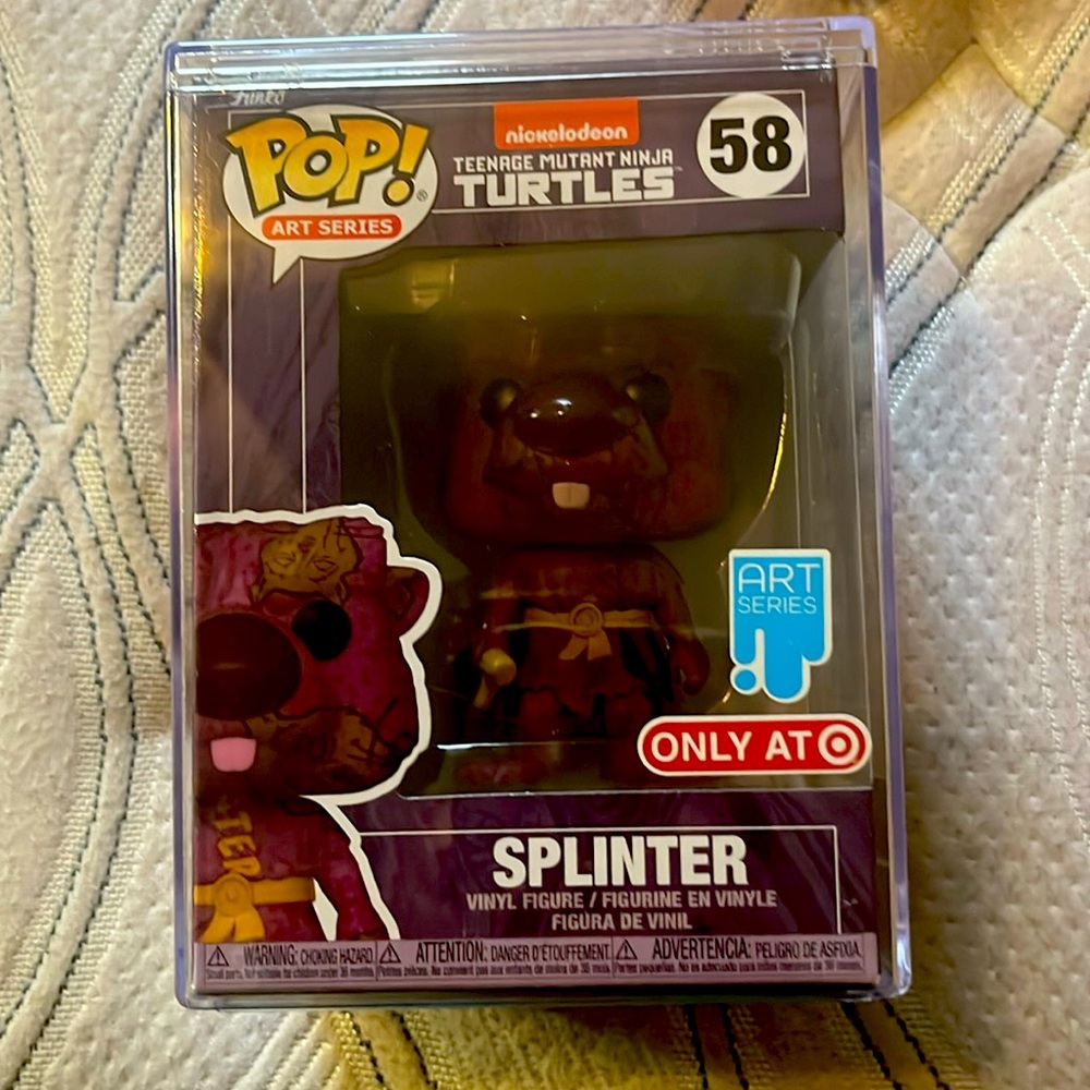 Limited edition pop art series teenage mutant ninja turtles "SPLINTER"